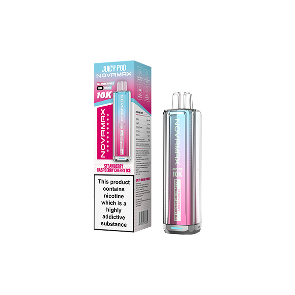 20mg Juicy Pod Novamax Disposable Pod Vape Kit 10000 Puffs