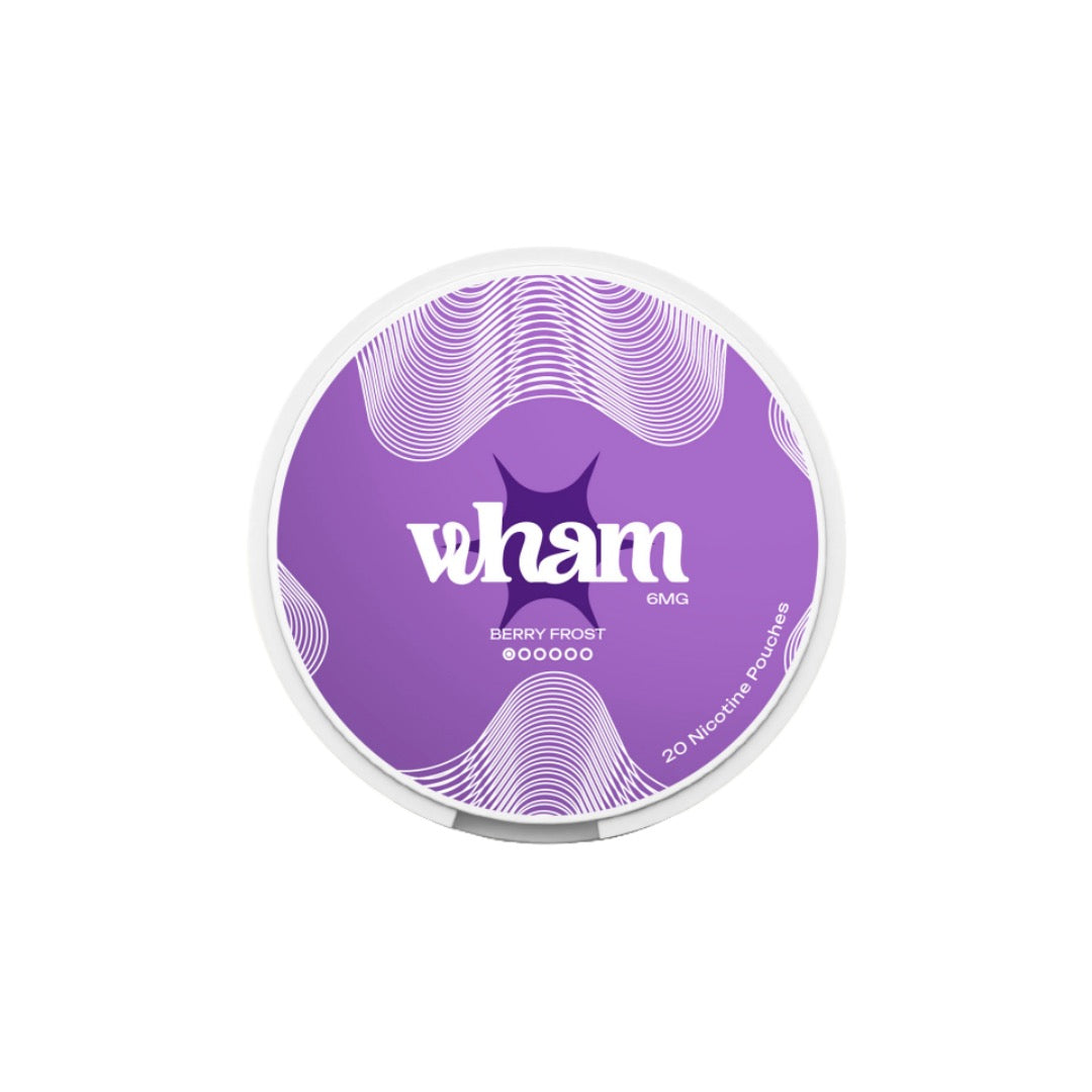 6mg Wham Regular Nicotine Pouch - 20 Pouches